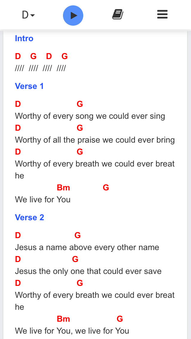 How to Play Build My Life Chords with Lyrics for Guitar & Ukulele