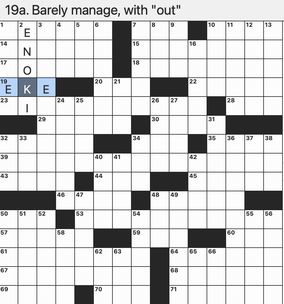 Makeshift Money NYT Crossword Clue Answer for June 6, 2024