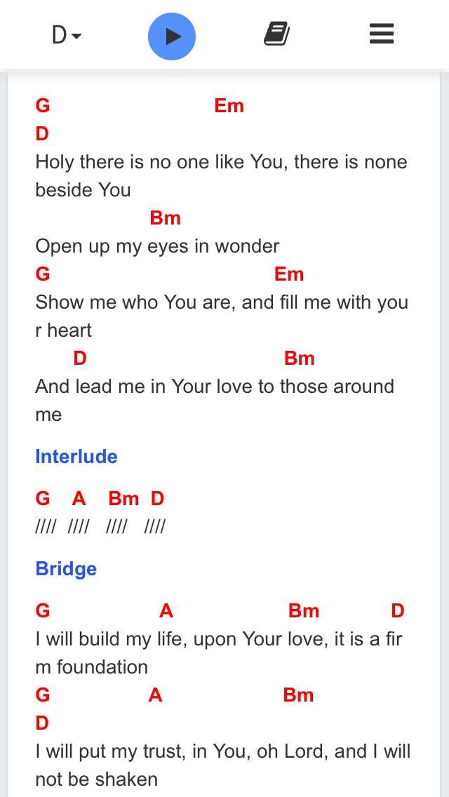 How to Play Build My Life Chords with Lyrics for Guitar & Ukulele