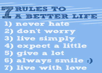 7 rules of life