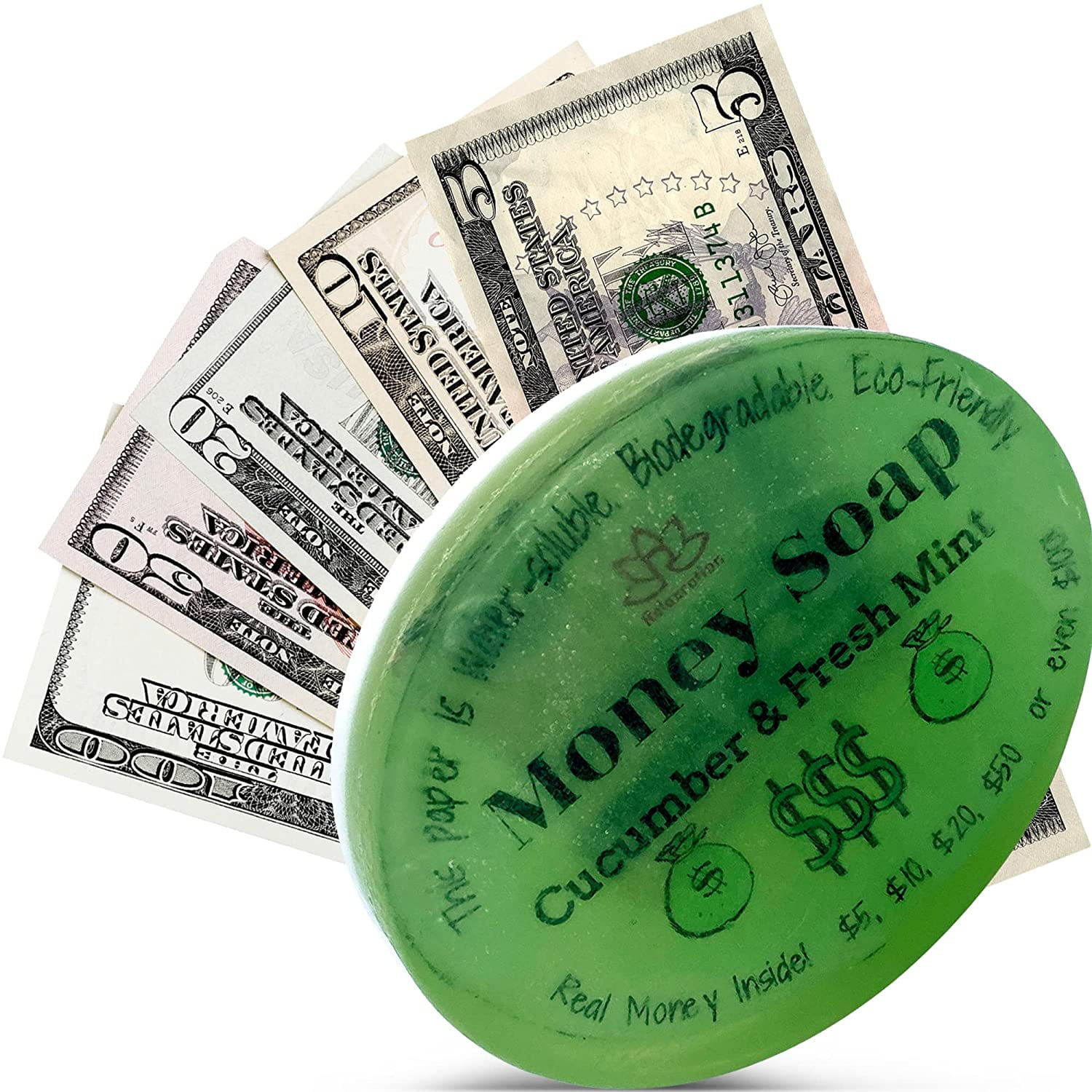 Discover Money Soap Bars with Real Cash Inside – Shop Now!