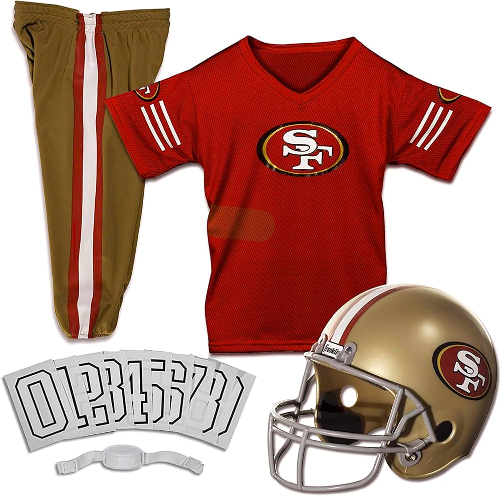 Franklin Sports Football Costume - Authentic Youth NFL Team Uniform