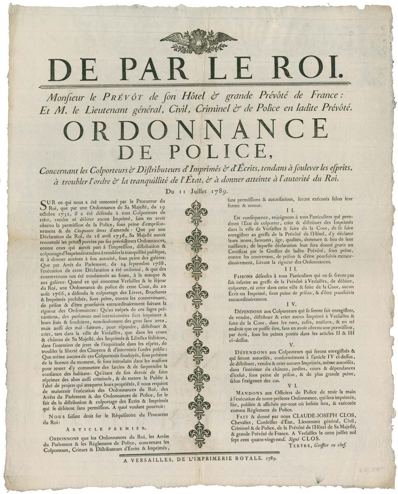 Reign of Terror Primary Sources: Key Documents from the French Revolution
