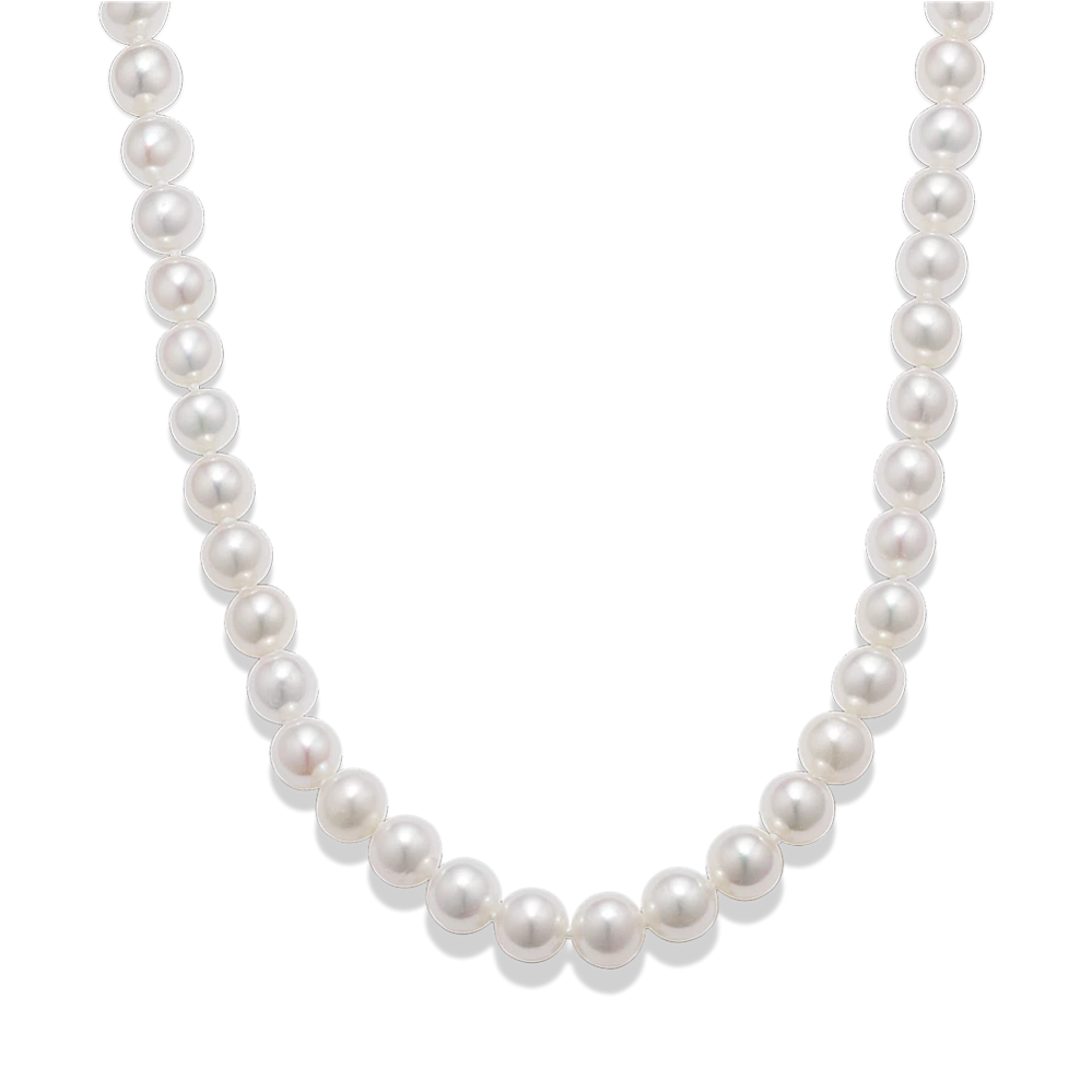 cultured freshwater pearl necklace