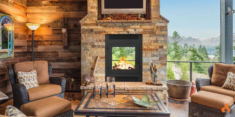 Indoor Outdoor Fireplace: The Ultimate Dual-Sided Heating Solution for Your Home