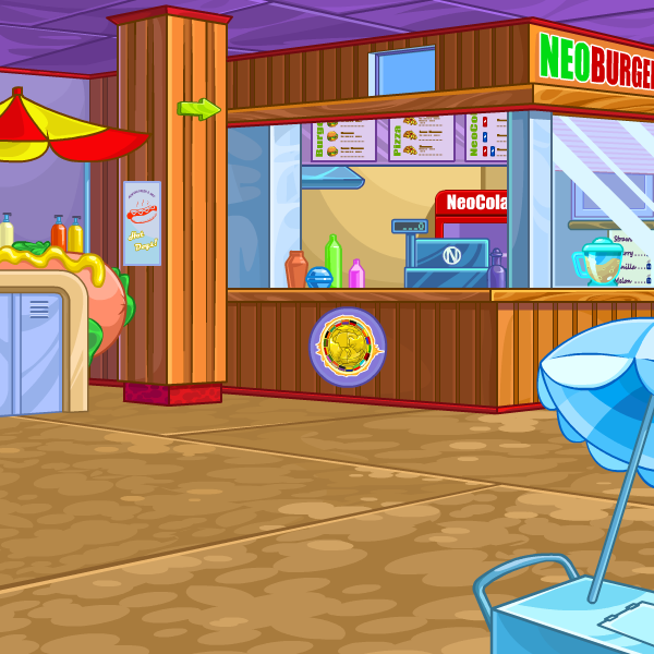 Discover the Altador Cup Food Court Background for Your Neopets Home