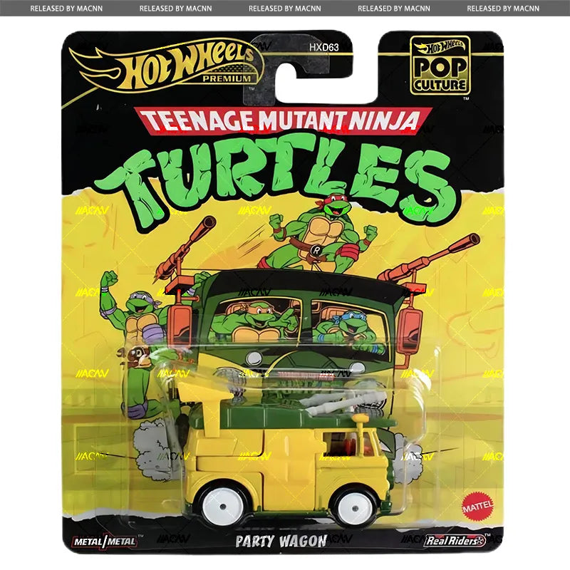 2024 Hot Wheels Pop Culture Turtles: Exclusive Party Wagon & More!