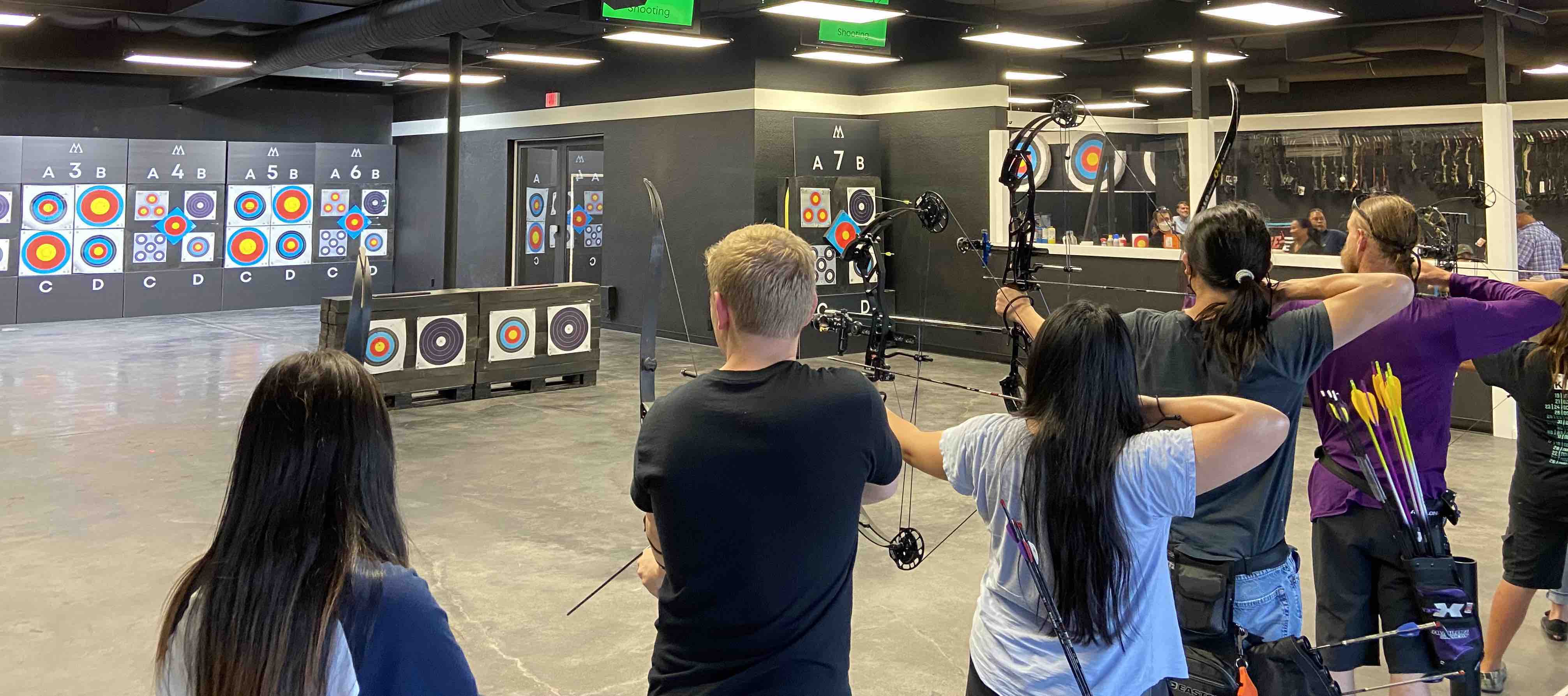 indoor archery range