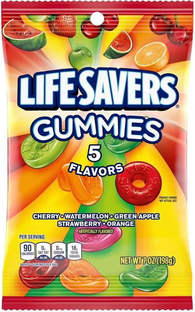 Life Saver Gummies: Delicious Fruity Flavors in Every Bite!