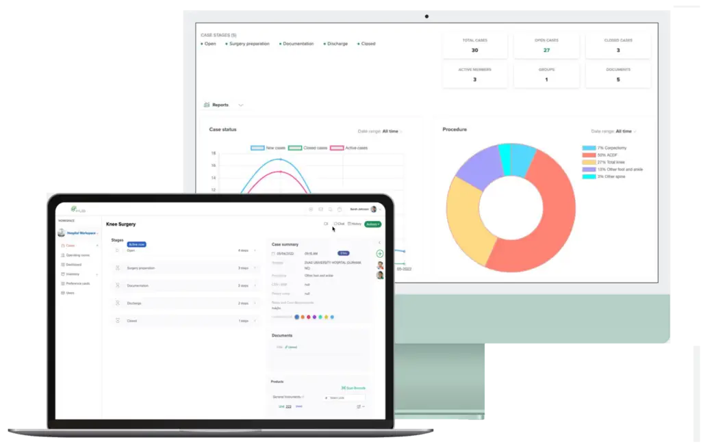 inventory management healthcare hub