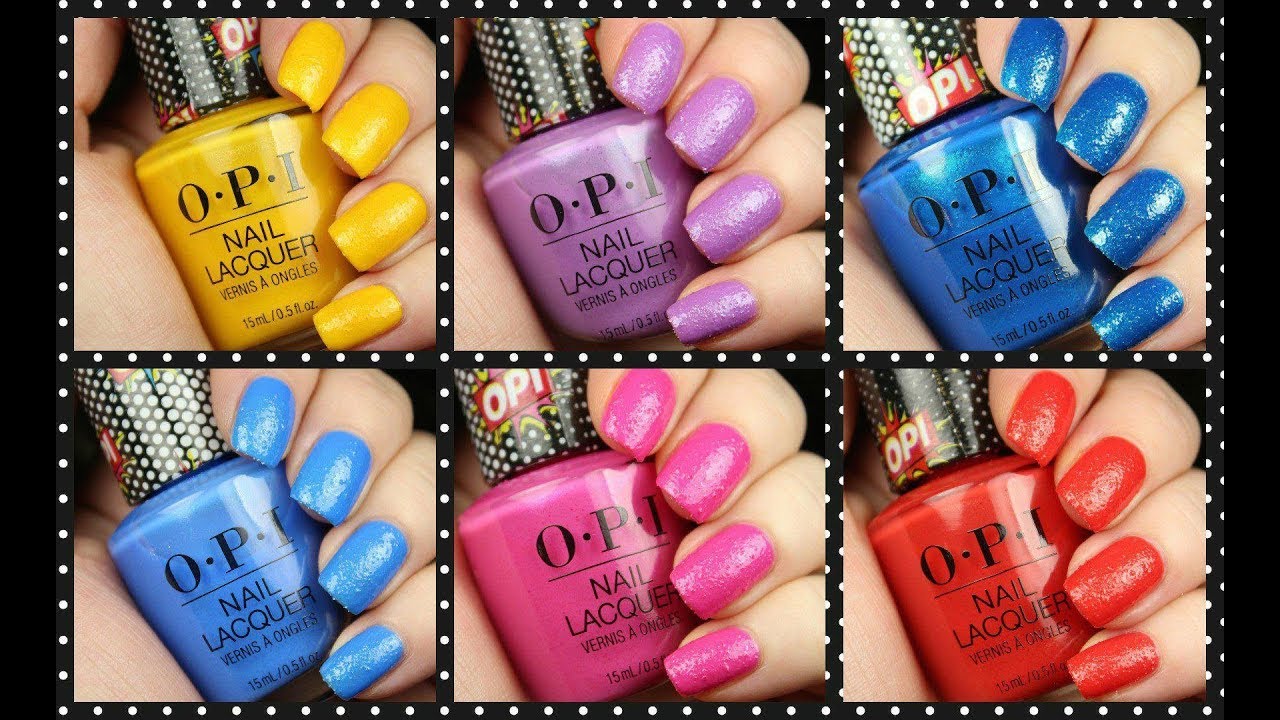 OPI Pop Culture White Chips: The Ultimate Nail Polish for Anime and Comic Fans
