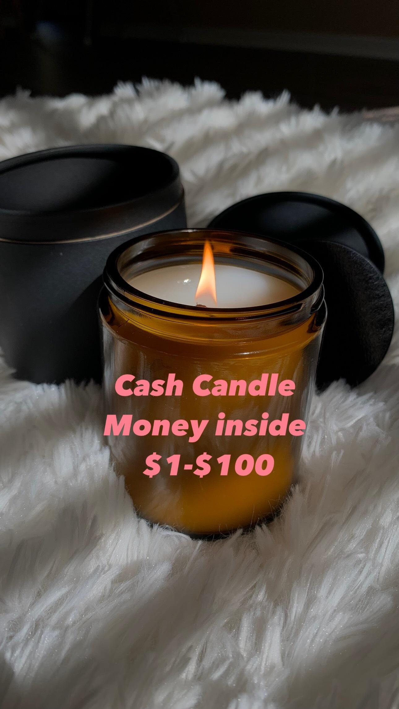Money Candles with Real Cash Inside: Find Up to $100 in Each Candle!
