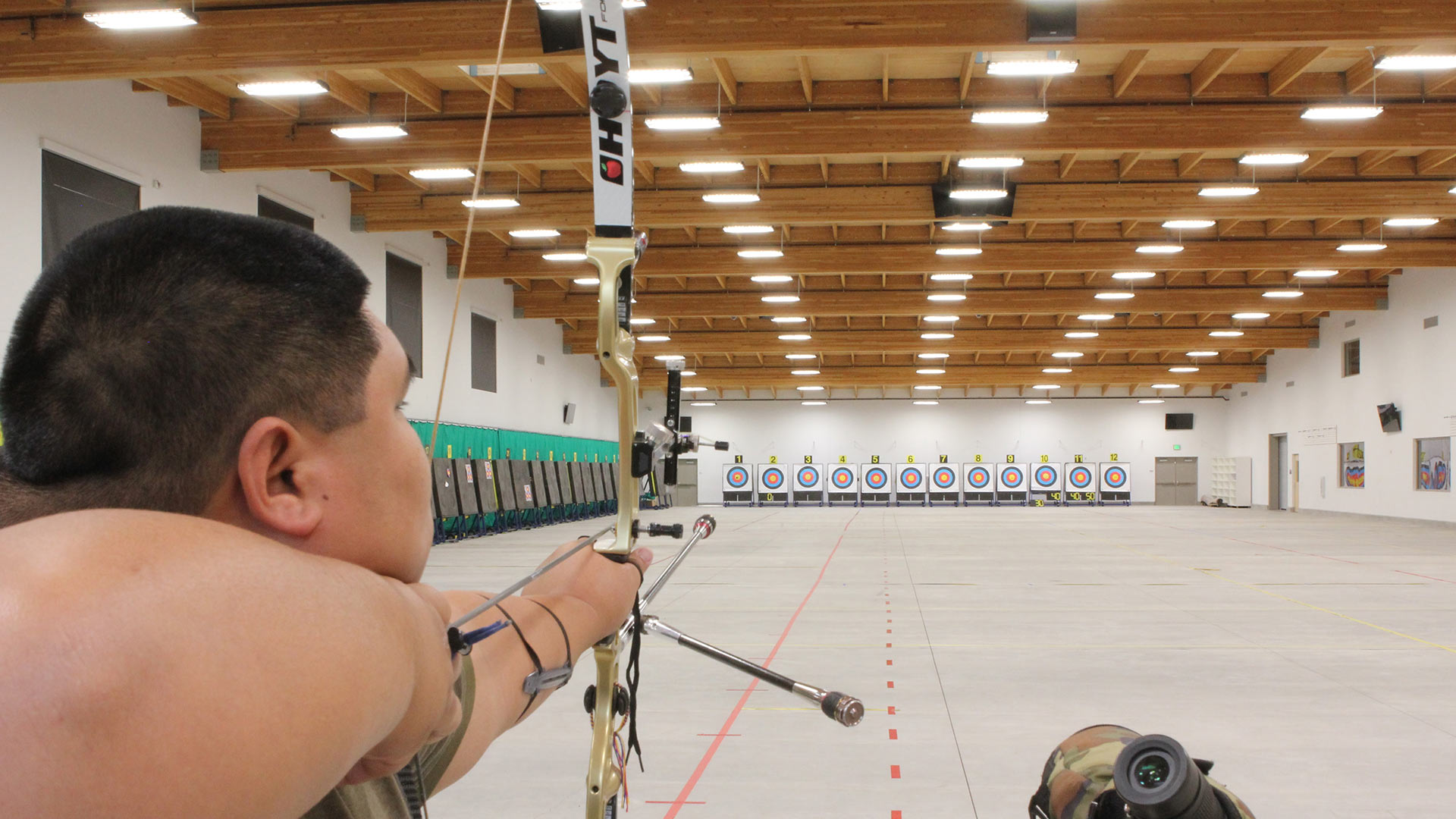 indoor archery range