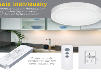 Steel Puck Light Indoor: Modern LED Lighting for Home Décor