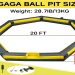 Get Your Gaga2go 20 Gagaball Pit: Perfect for Indoor Fun