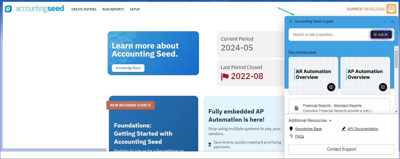 Get Started with Accounting Seed: A Guide in the Knowledge Base
