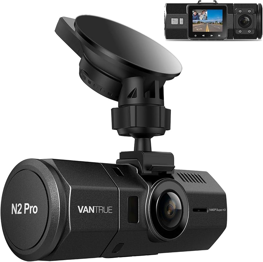 Top-Rated Indoor 1080p Dual Camera Dash Cam for Cars (Crystal Clear Video for Maximum Safety)