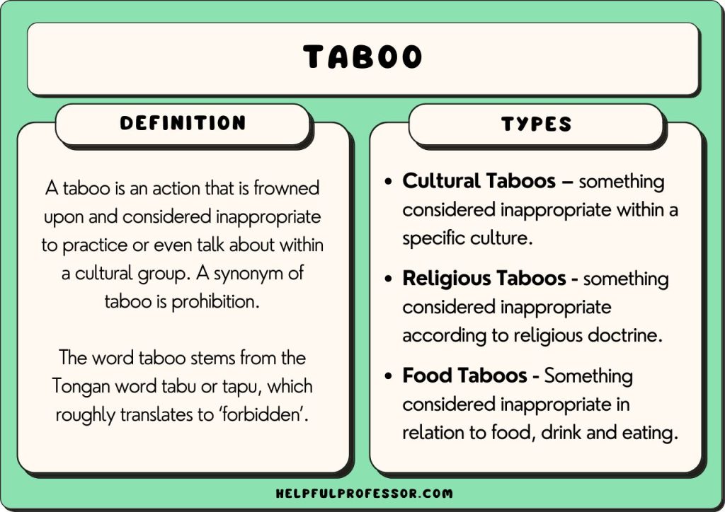 Taboo for the Culture: How Do We Talk About Them? (A Quick Guide to Sensitive Conversations)