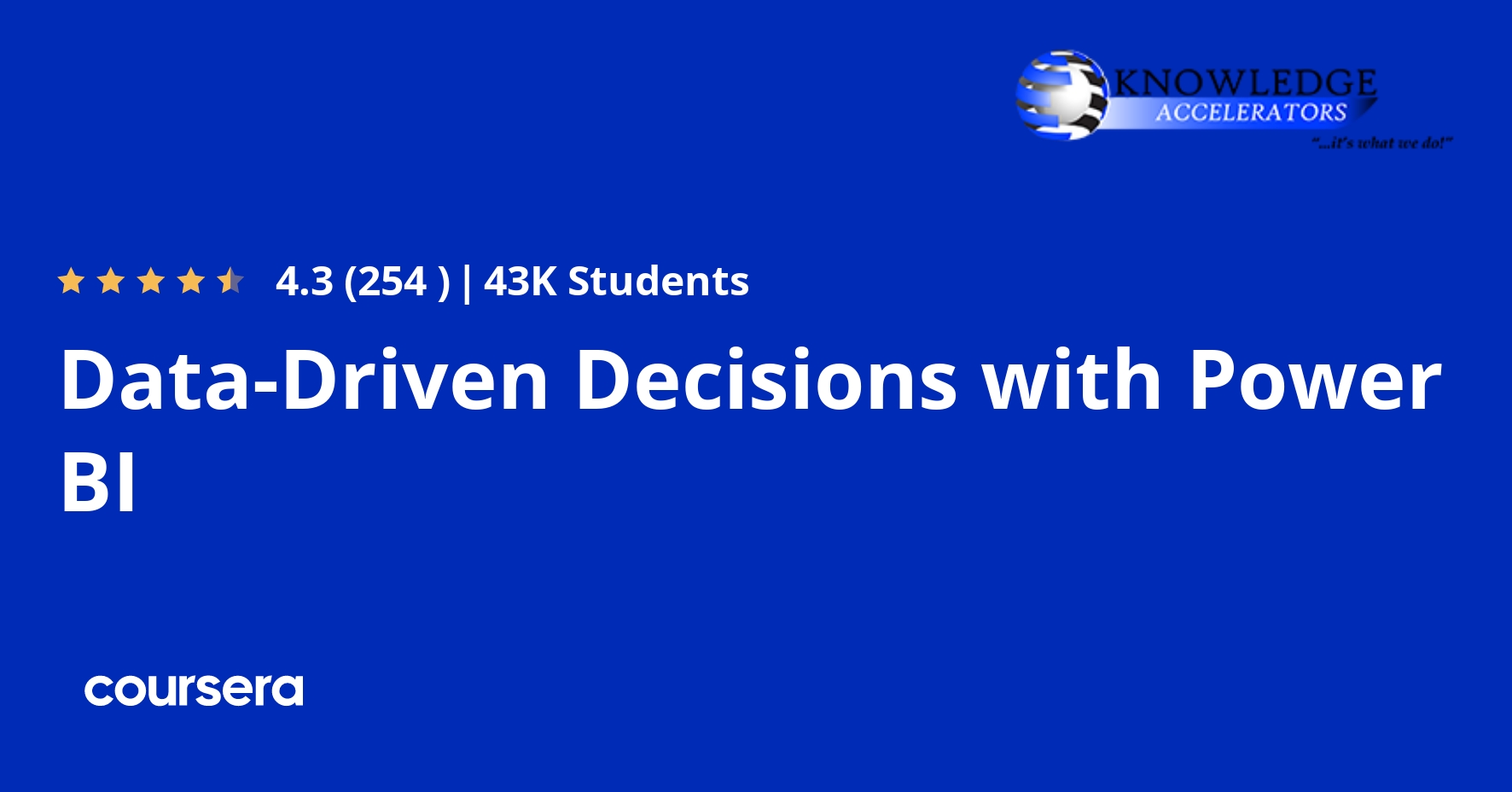 Unlock Business Success: A Beginners Guide to Data-Driven Decisions with Power BI Knowledge Accelerators