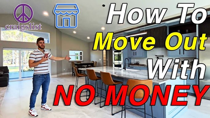 Moving out on your own with no money: Find out how to move out with no money today.