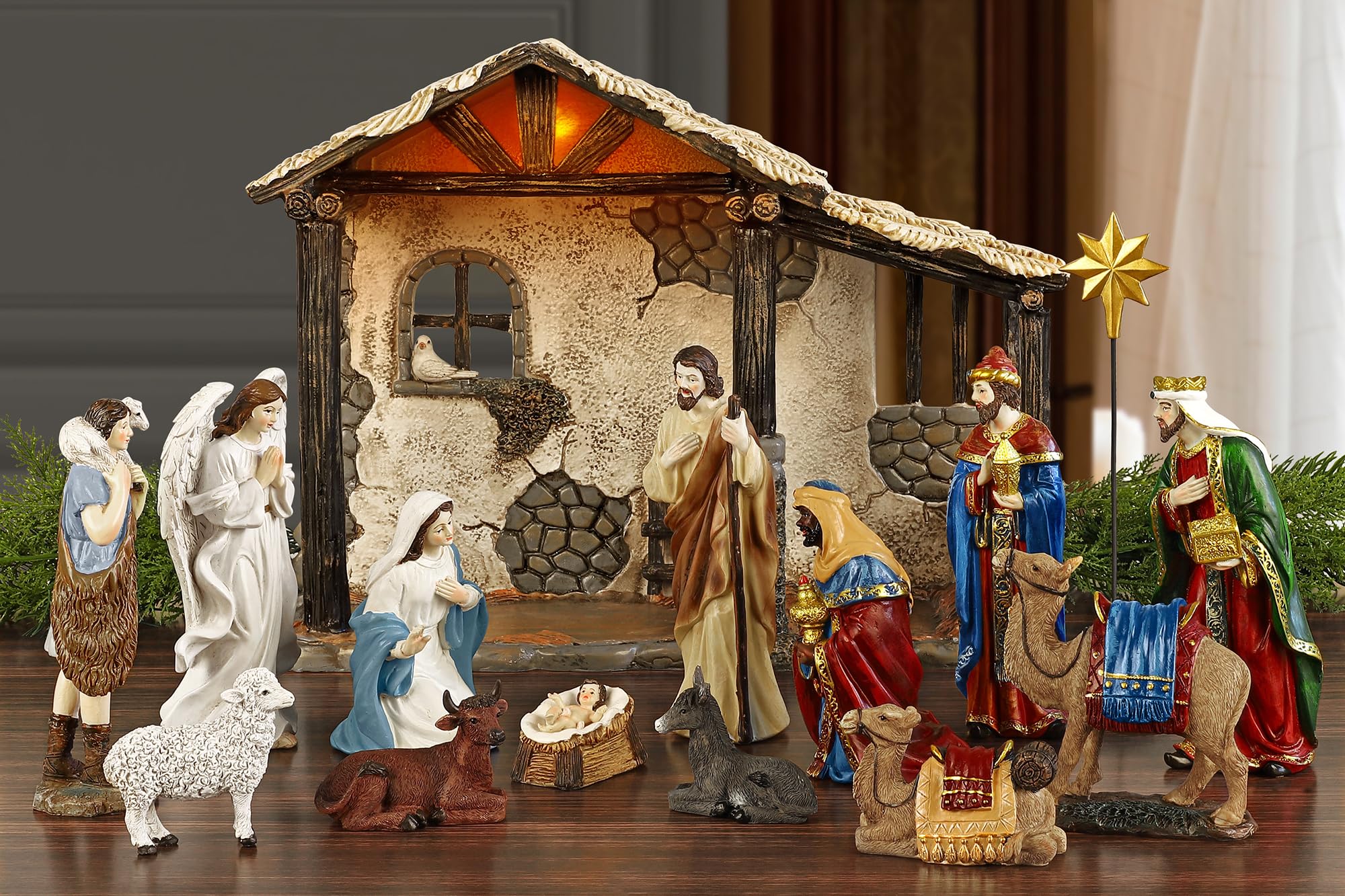 Large Indoor Nativity Sets: Make Your Christmas Extra Special This Year!