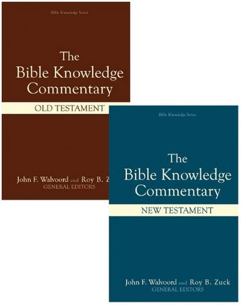 Bible knowledge commentary vs other commentaries? See how it compares!