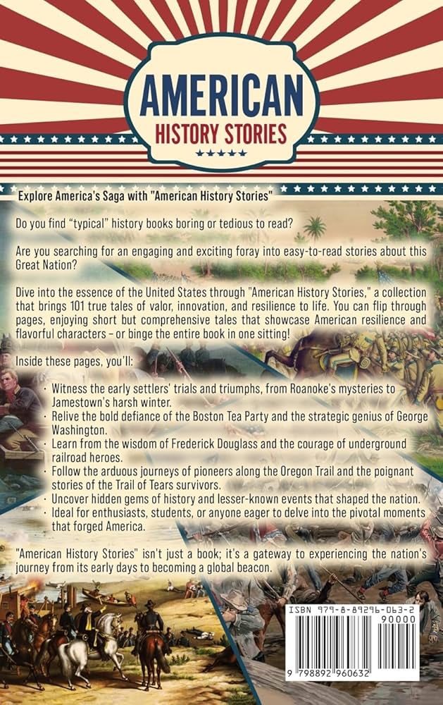 American History Short Stories: Explore Key Moments Through Engaging Tales in Just Minutes!