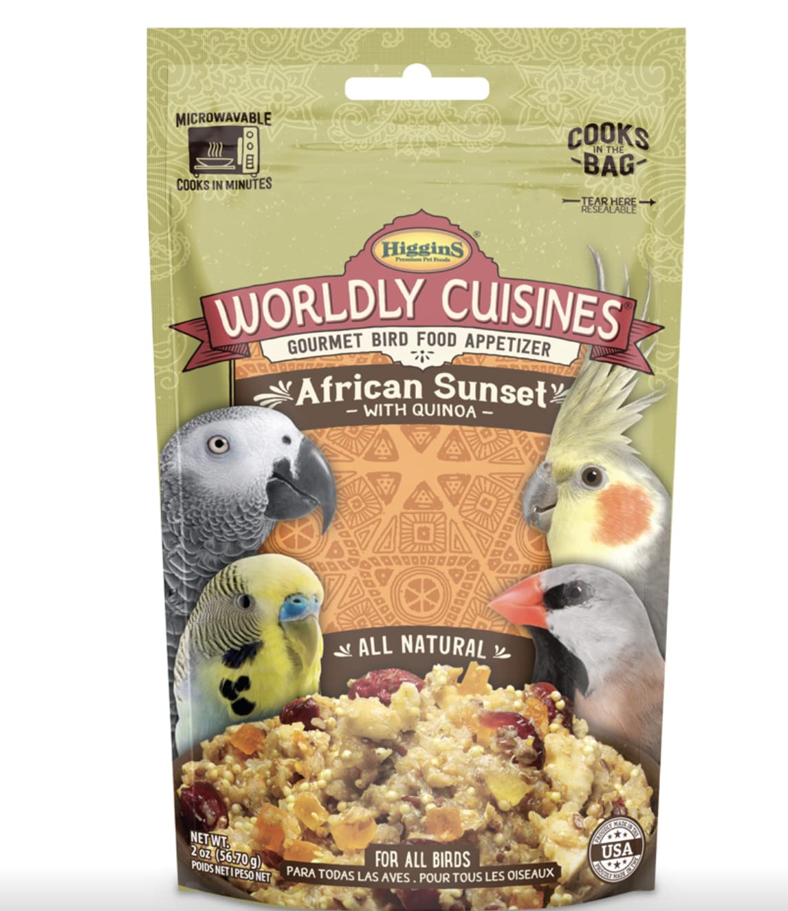 Experience Higgins Worldly Cuisines: Taste the Difference.