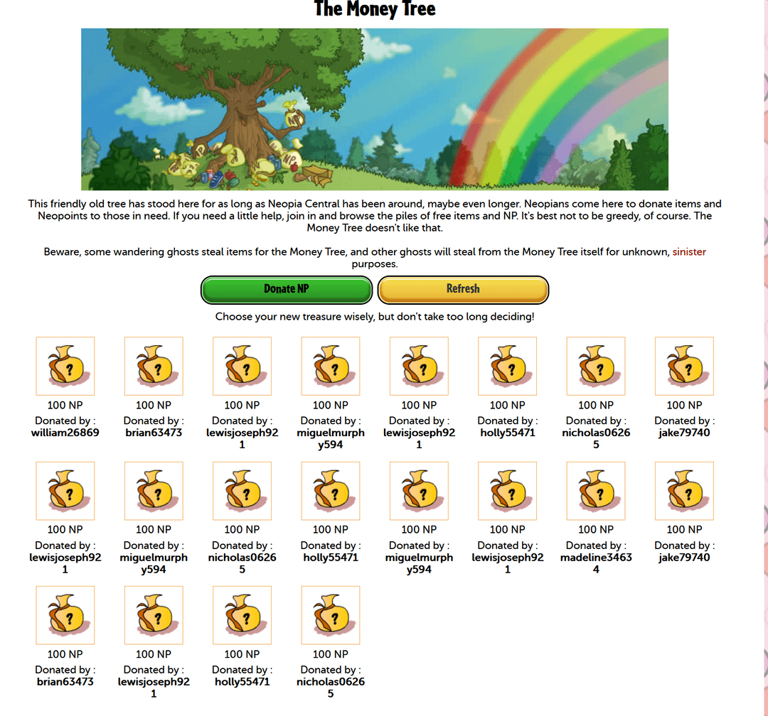 When is the best time for the neopets money tree? Discover the peak times to snag donations.