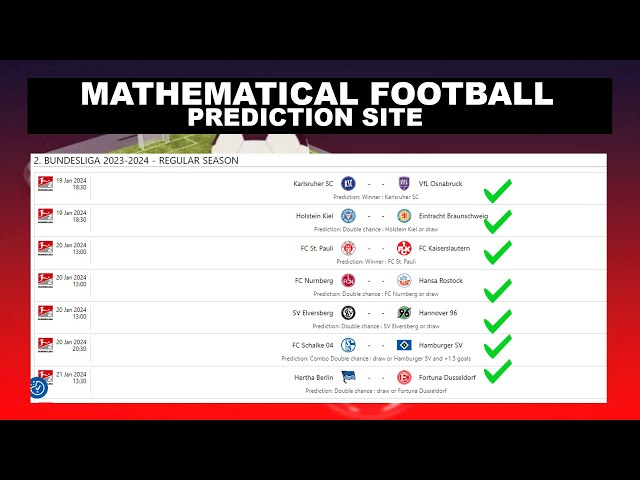 7 Expert Secrets of Mathematical Football Prediction: The Ultimate Guide for Smarter Bets